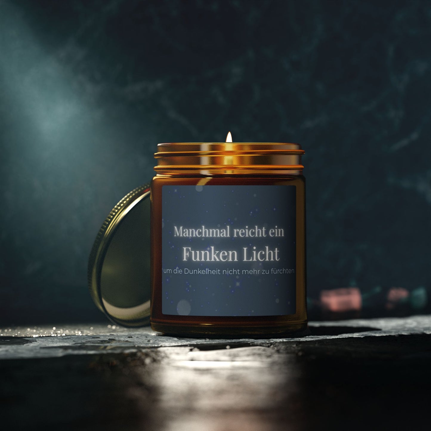 Statement Kerze – Funken Licht