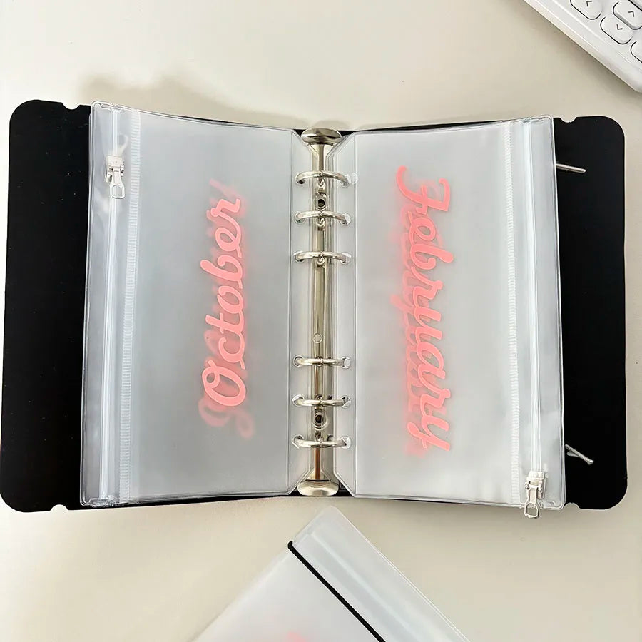 Budgetplaner mit 12 Monatsfächern - sunny.side-Productions