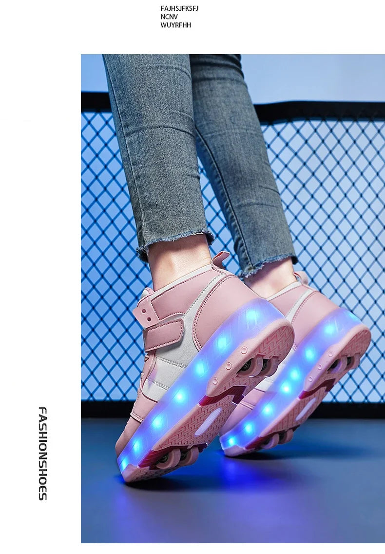 LED-Rollschuhe – Style trifft Funktion