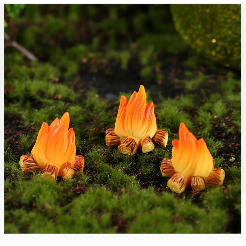 Mini-Lagerfeuerstellen – Wichteldorf