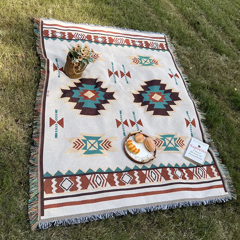 Festival-Picknickdecke – Boho Style