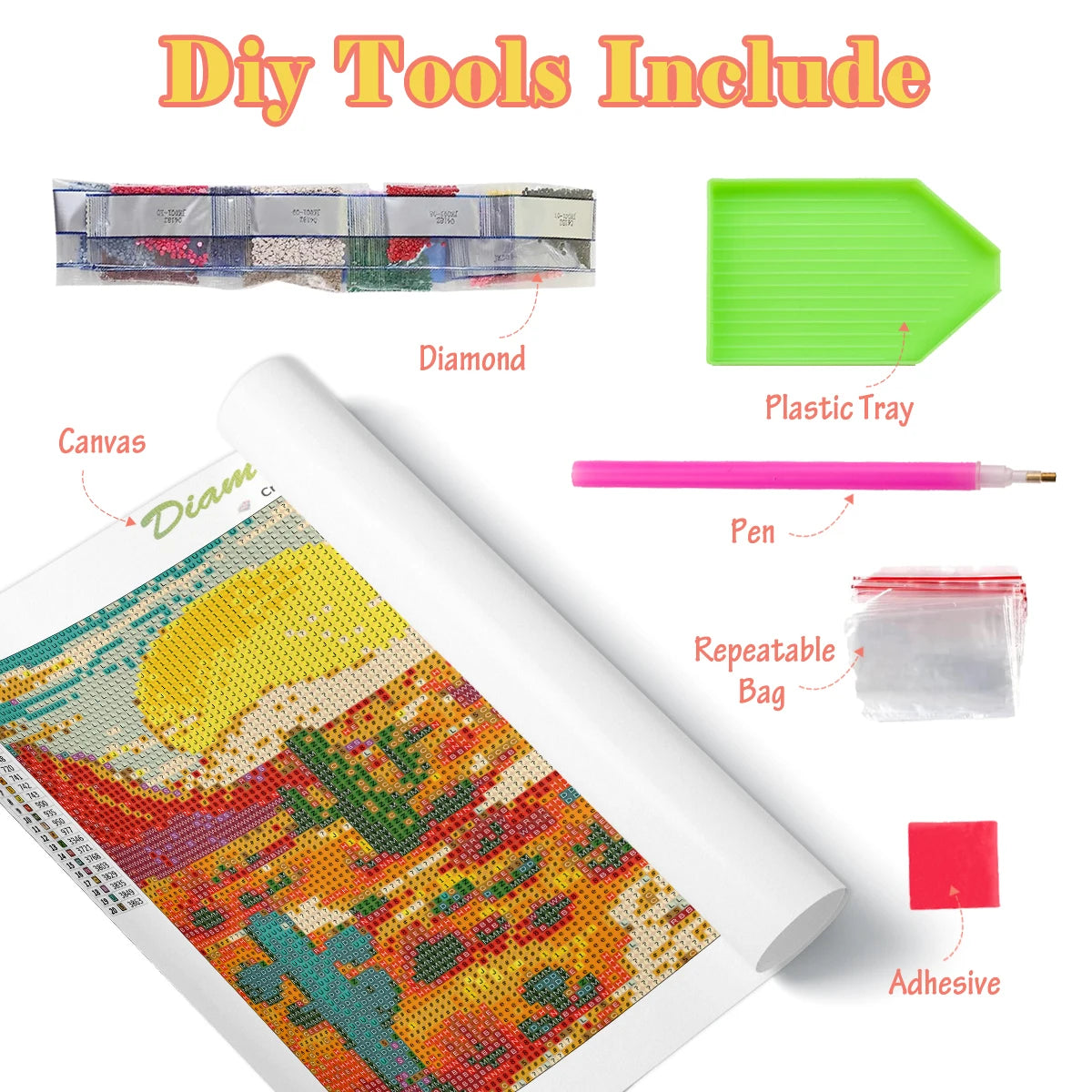 Diamondpainting - Königlicher Pfau