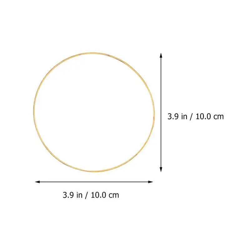 Metallringe-Set – DIY Traumfänger
