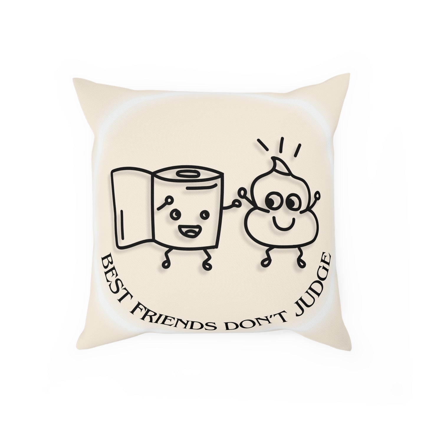 Zierkissen – Best Friends don’t judge