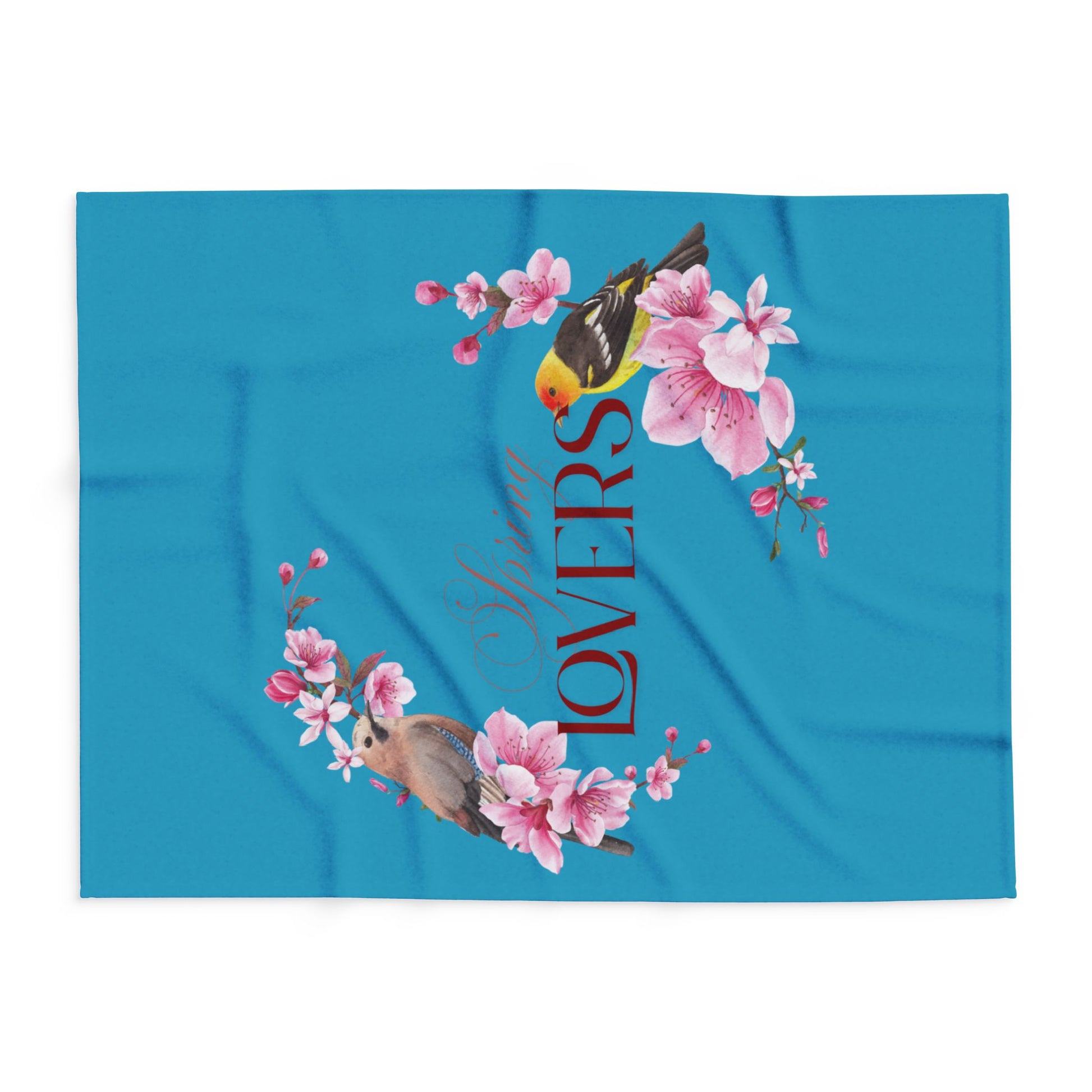 Frühlingsgefühle für dein Zuhause- Spring Lovers Decke - sunny.side-Productions