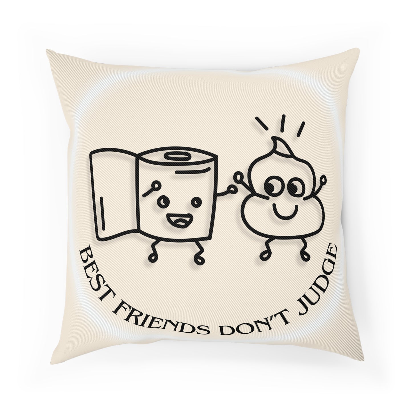 Zierkissen – Best Friends don’t judge