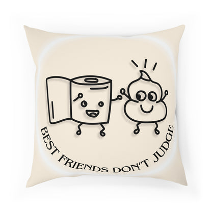 Zierkissen – Best Friends don’t judge