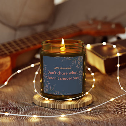 Quote Candle – Choose Yourself - sunny.side-Productions