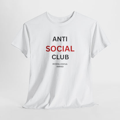 T-Shirt – Anti Social Club 'Acces Denied'