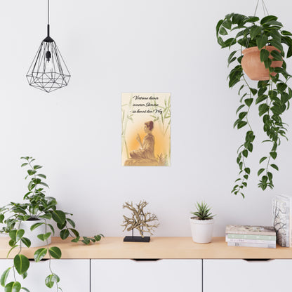 Poster – Vertraue deiner inneren Stimme