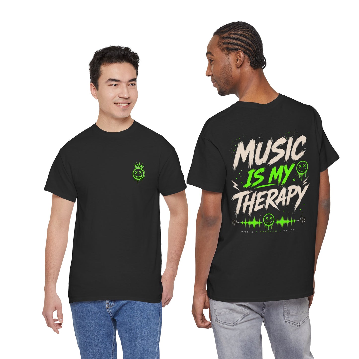 T-Shirt – Music Is My Therapy