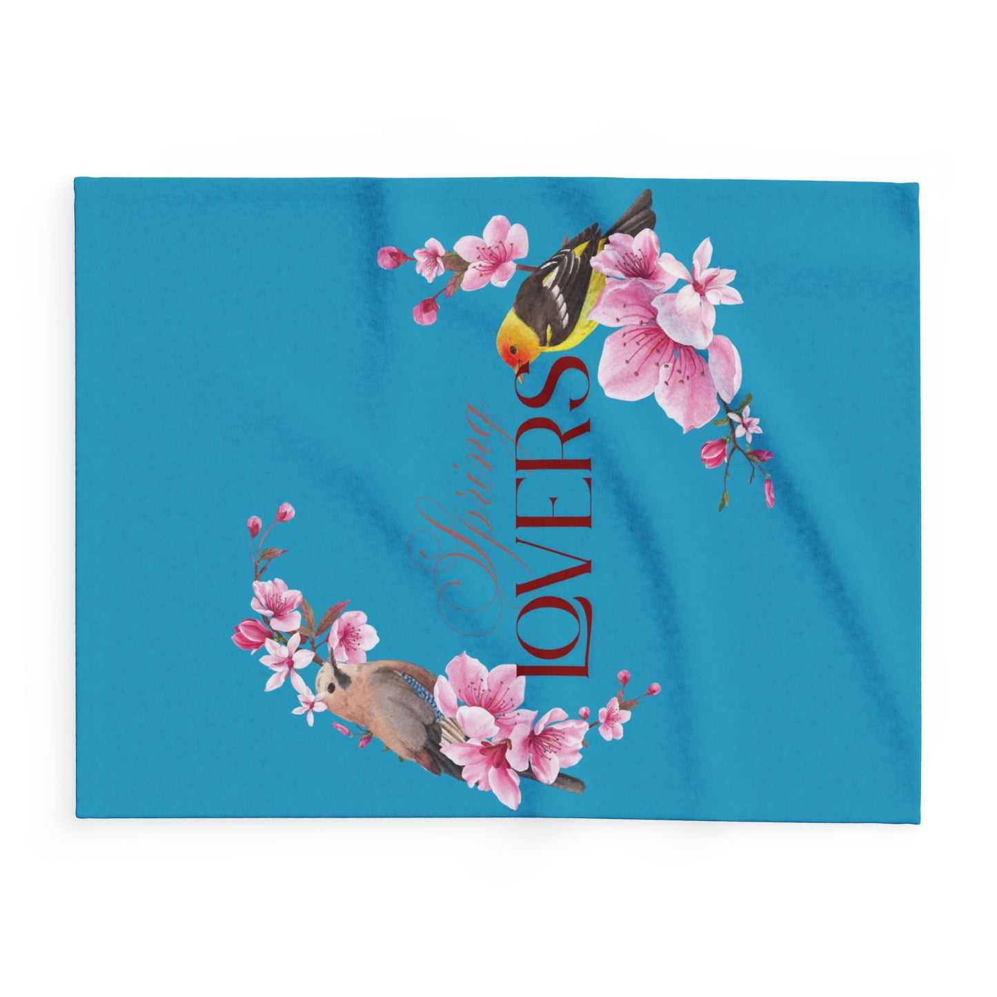 Frühlingsgefühle für dein Zuhause- Spring Lovers Decke - sunny.side-Productions