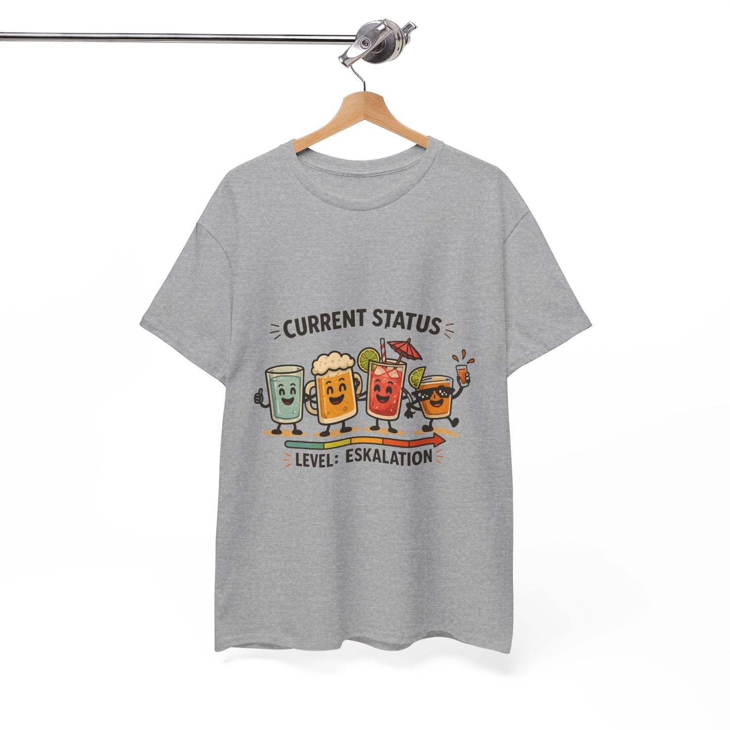 T-Shirt – Current Status Level: Eskalation