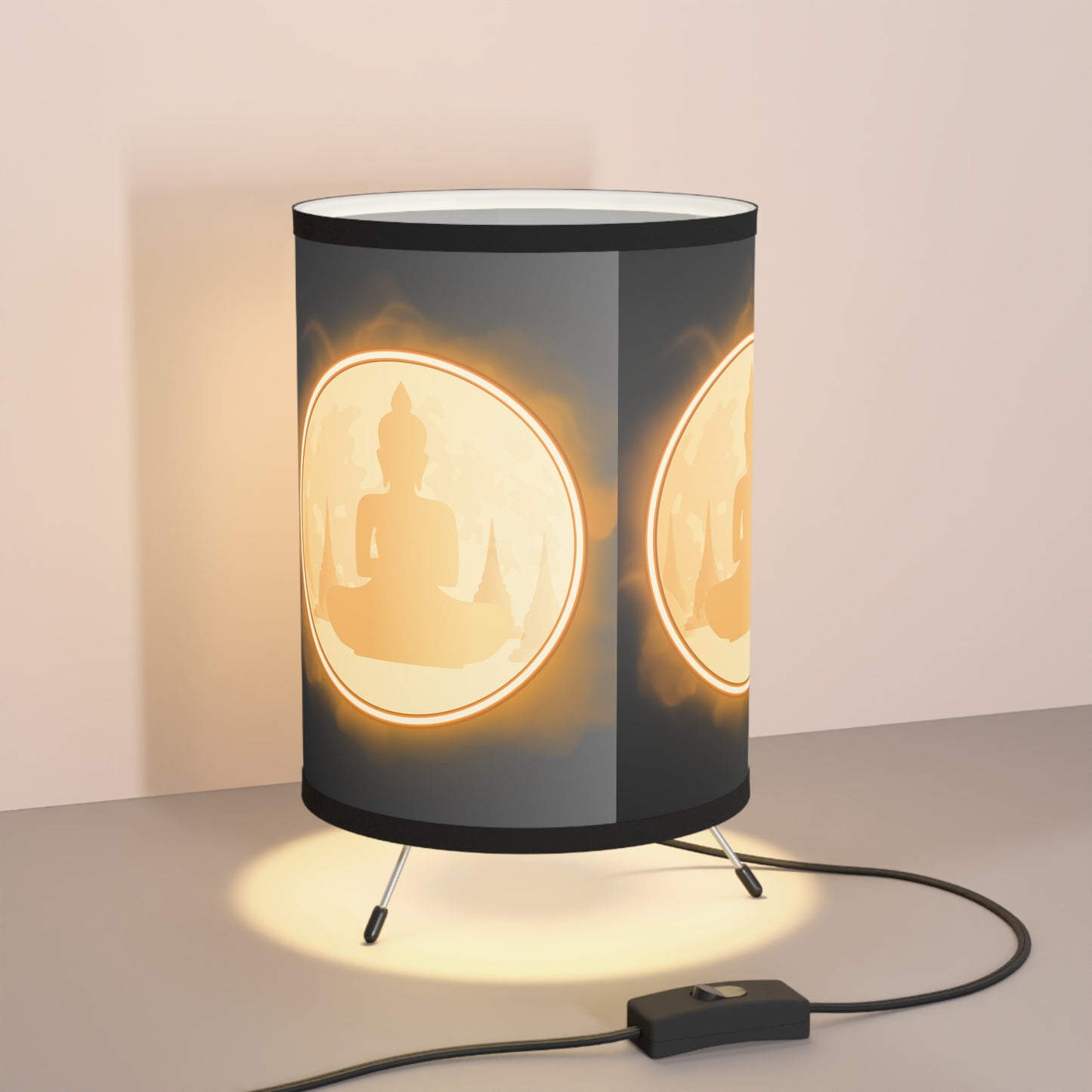 Buddha Tripod-Lampe - sunny.side-Productions