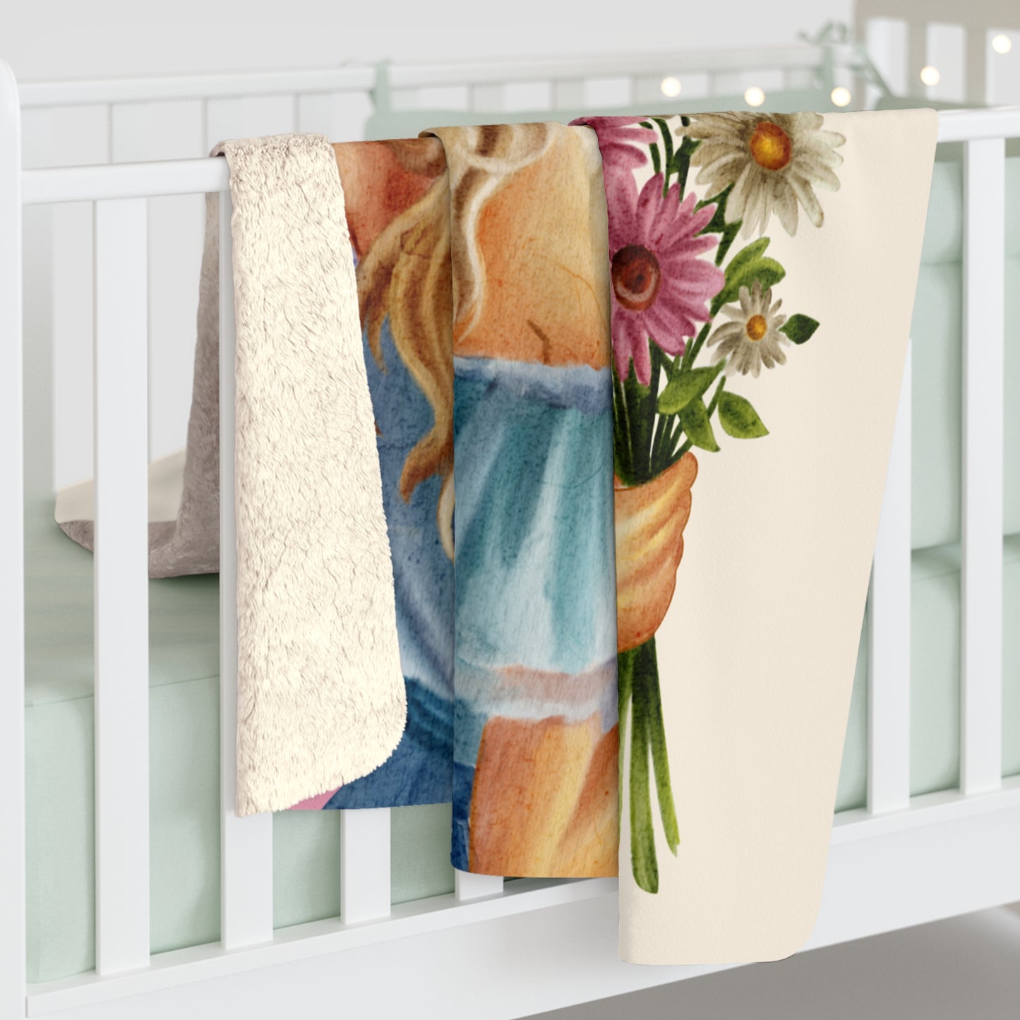 Deine Decke für achtsame Momente-Luxuriöse Fleece-Decke - sunny.side-Productions