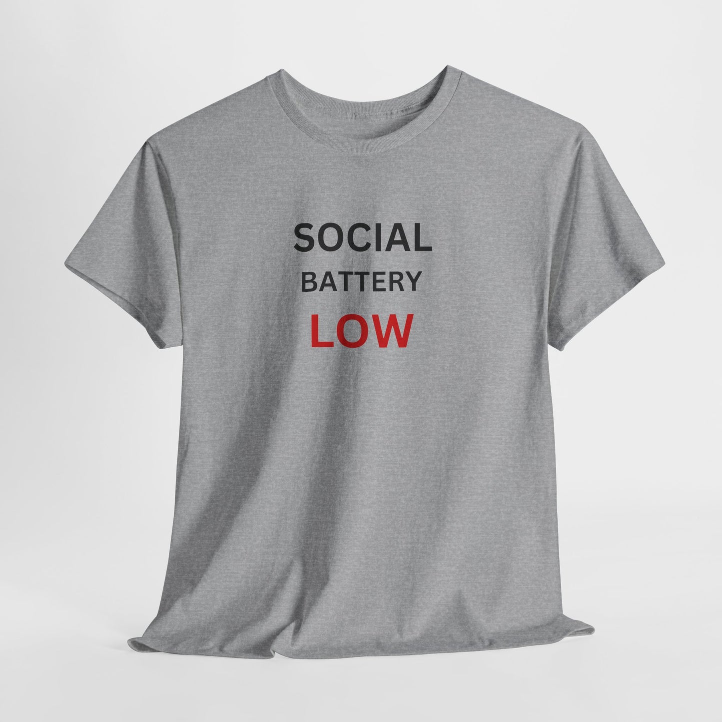 T-Shirt – Social Battery Low