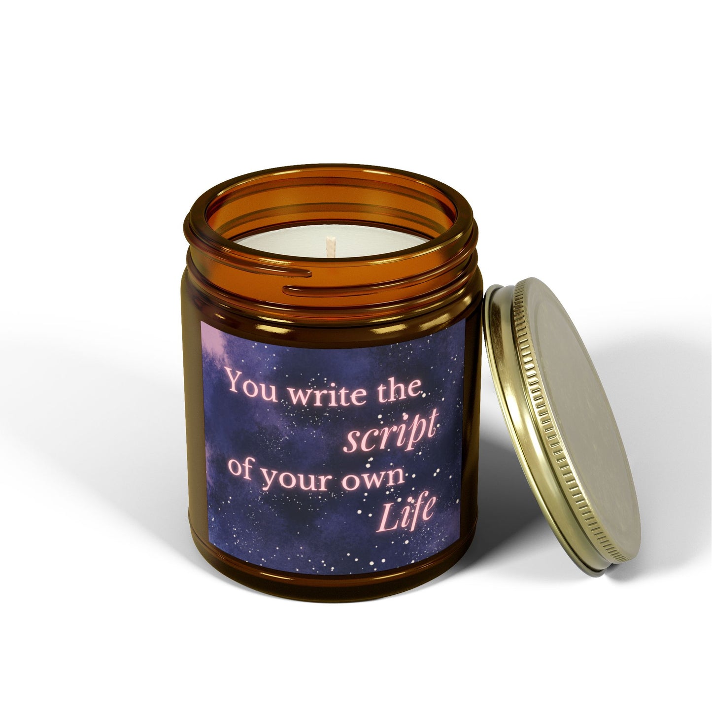 Kerze- You write the script of your own life