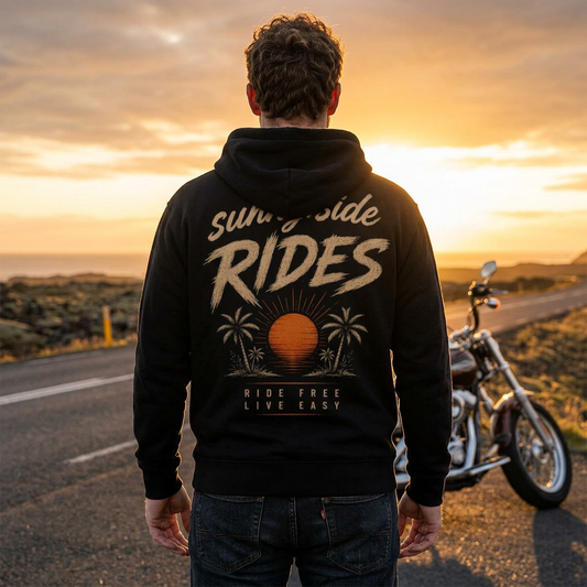 Hoodie – Ride free. Live easy