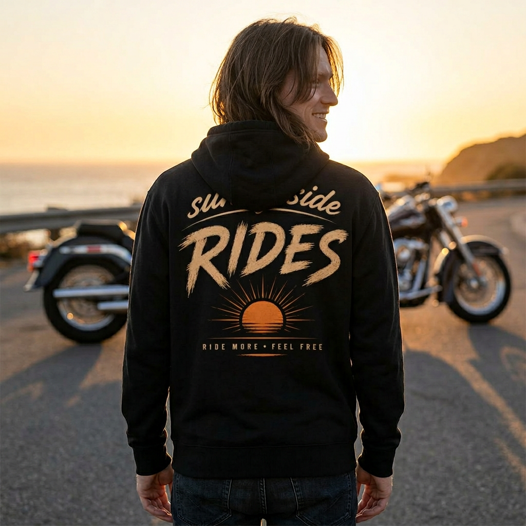 Hoodie – Ride More. Feel Free.