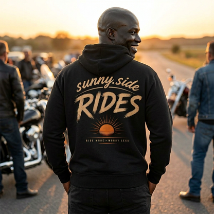Hoodie – Ride More. Worry less