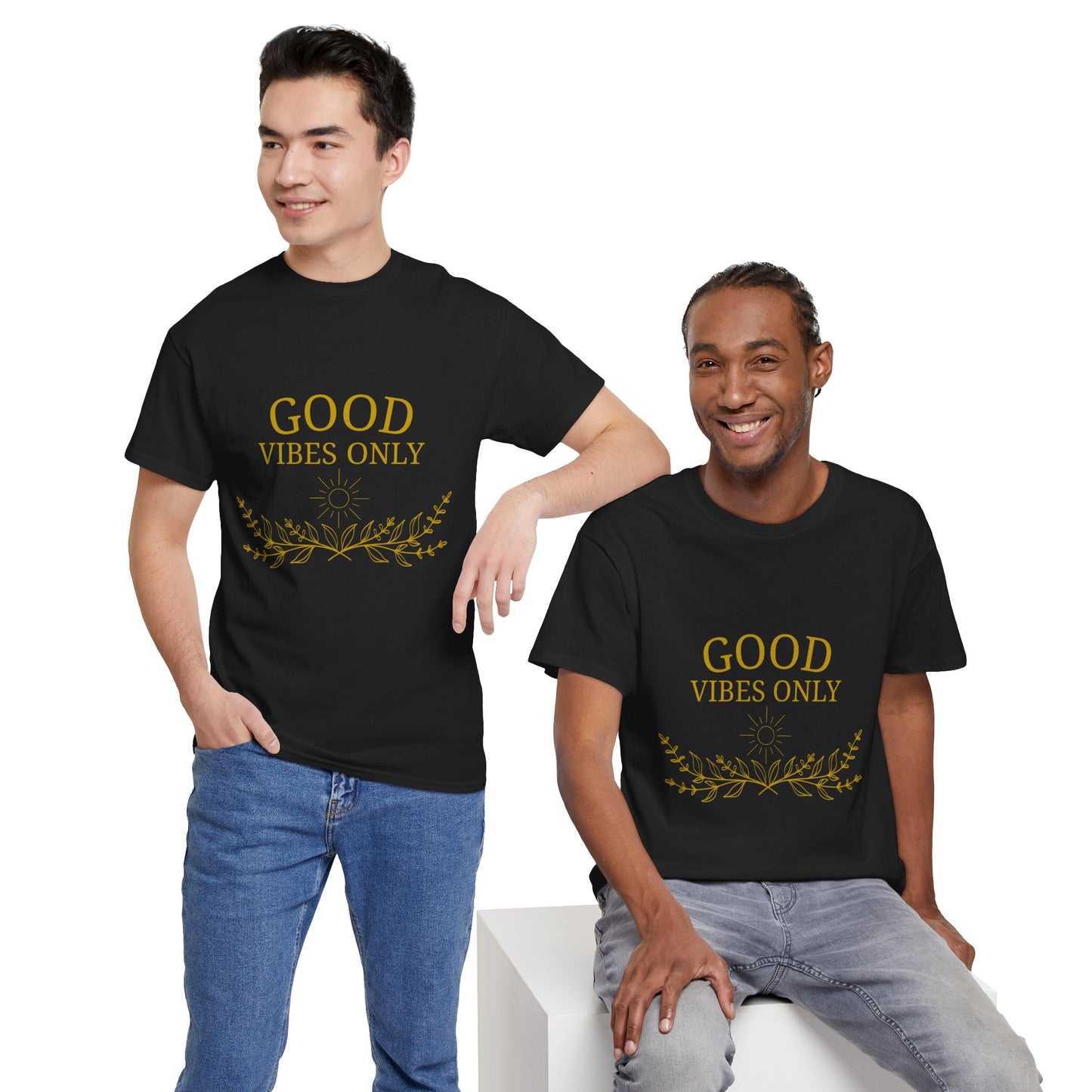 T-Shirt – Good Vibes Only (Golden edt.)