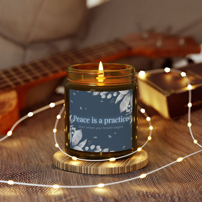 Candle –  Peace is practice