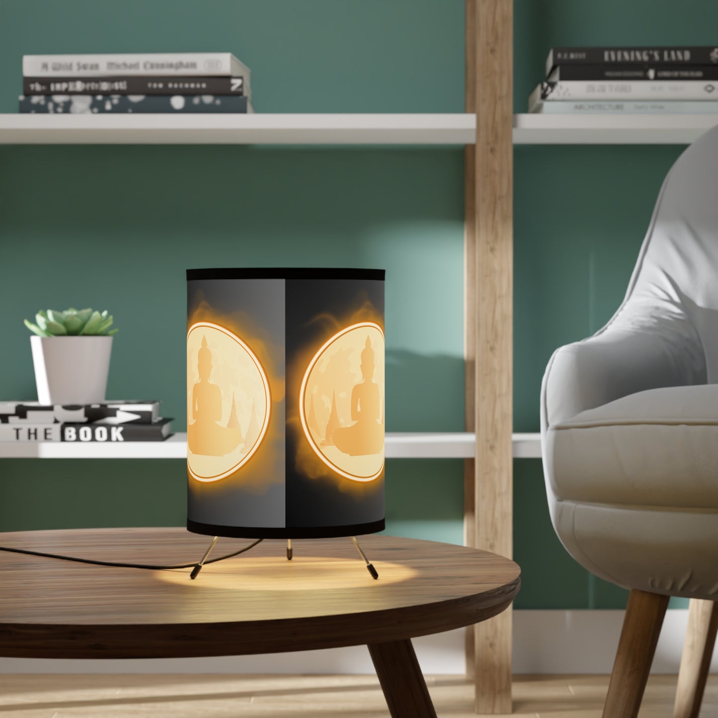 Buddha Tripod-Lampe - sunny.side-Productions