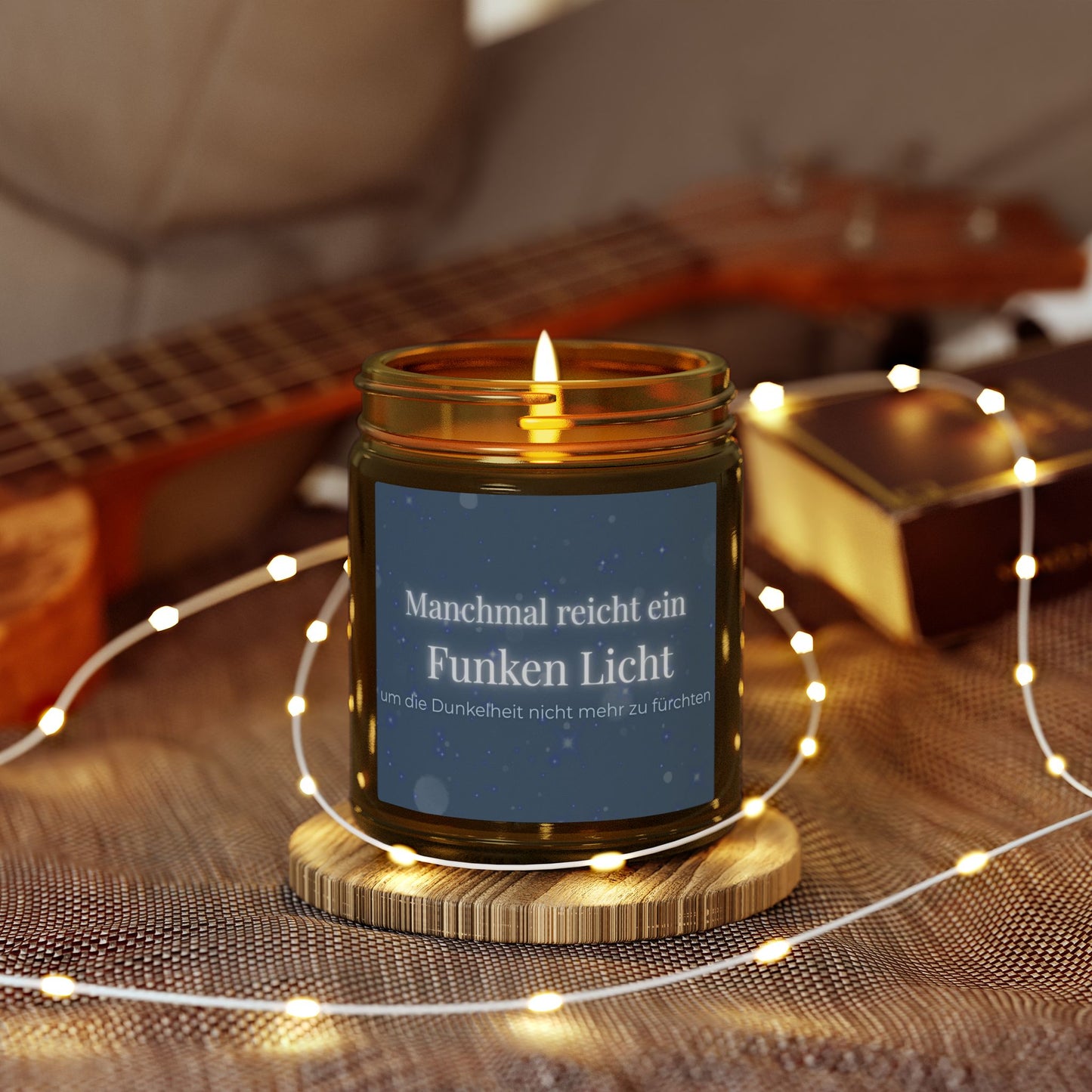 Statement Kerze –  Funken Licht