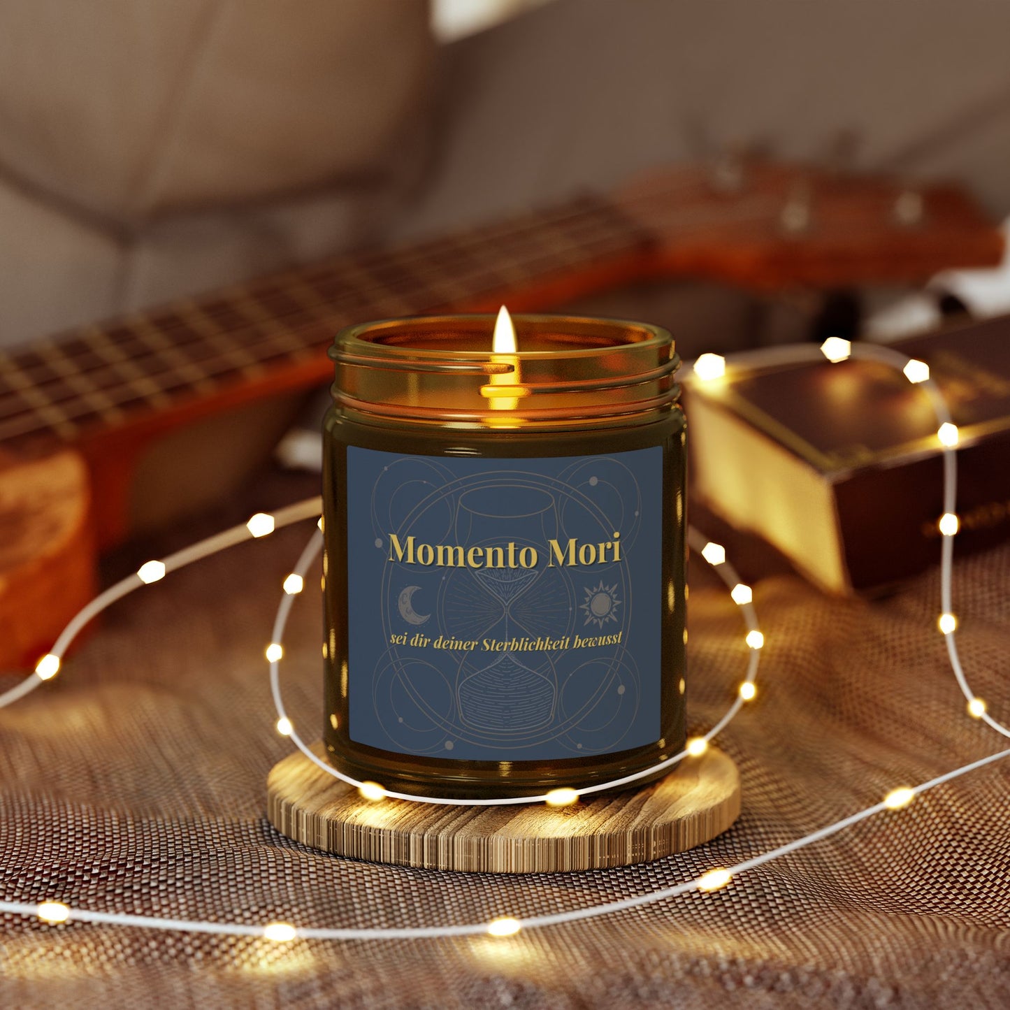 Quote Candle – Momento Mori