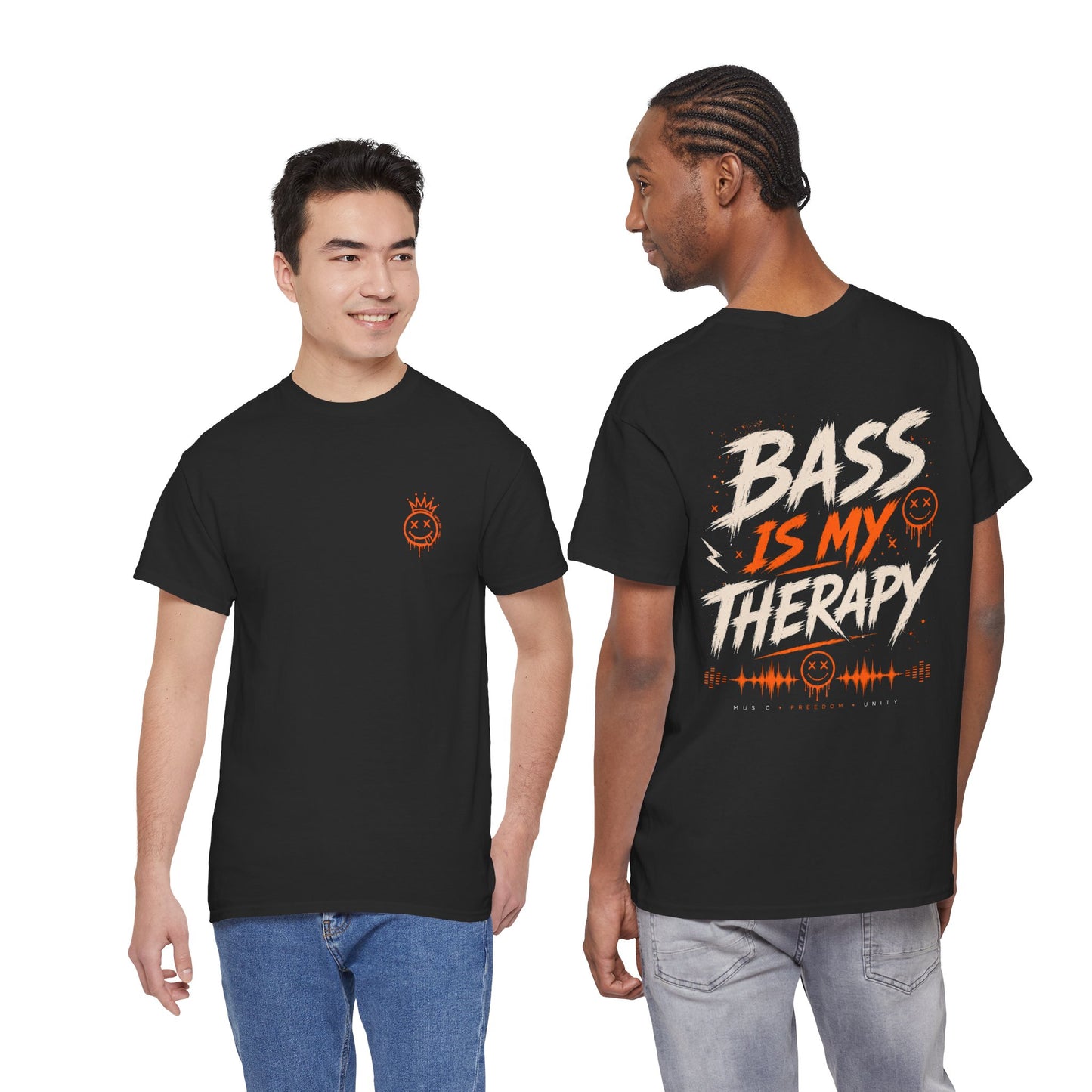T-Shirt – Bass Is My Therapy