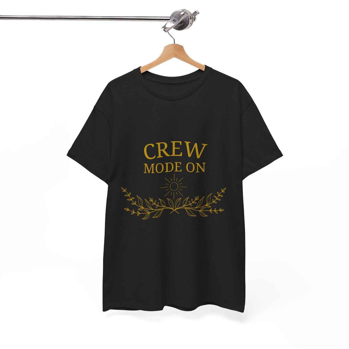 T-Shirt – Crew Mode On (Gold edition)
