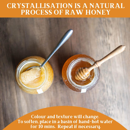 Antonio's Raw Certified Organic Wild Lavender Honey |Pure Wilderness Honey |Unpasteurised |Single Origin |The Raw Honey Shop |(1kg)