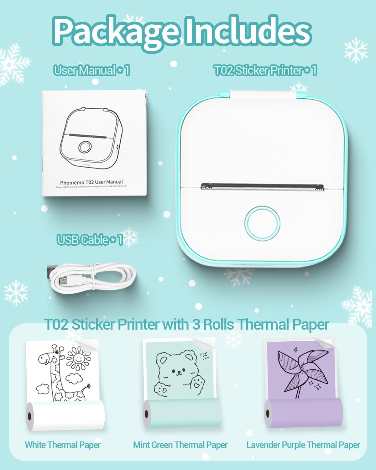 Kompakt, kreativ, kabellos – dein Mini-Thermodrucker - sunny.side-Productions