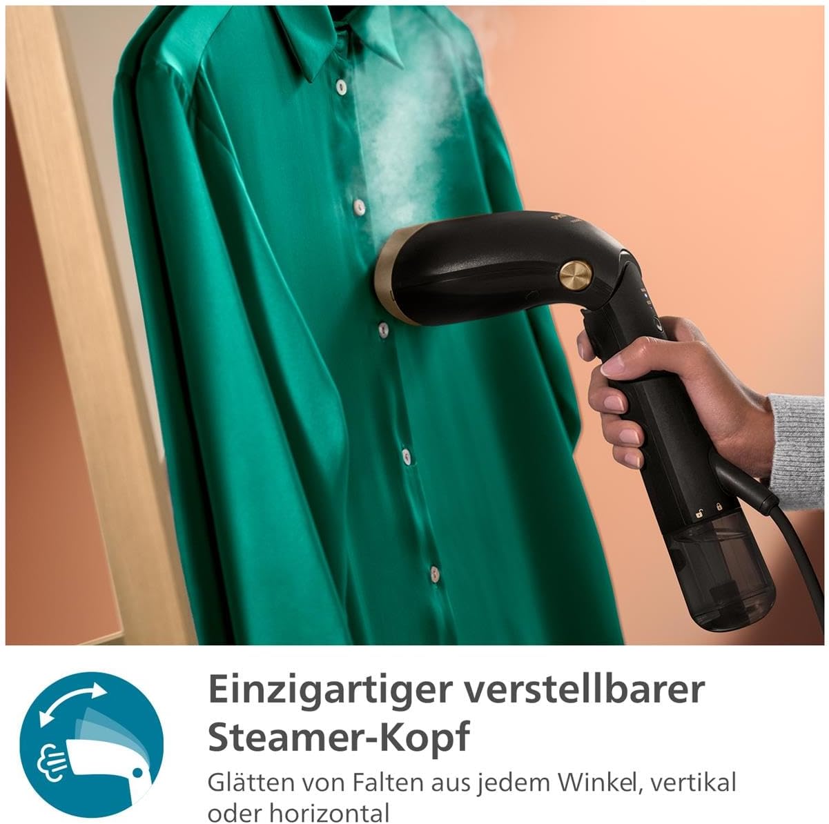 Faltenfrei & Frisch- Kompakter Dampfglätter - sunny.side-Productions