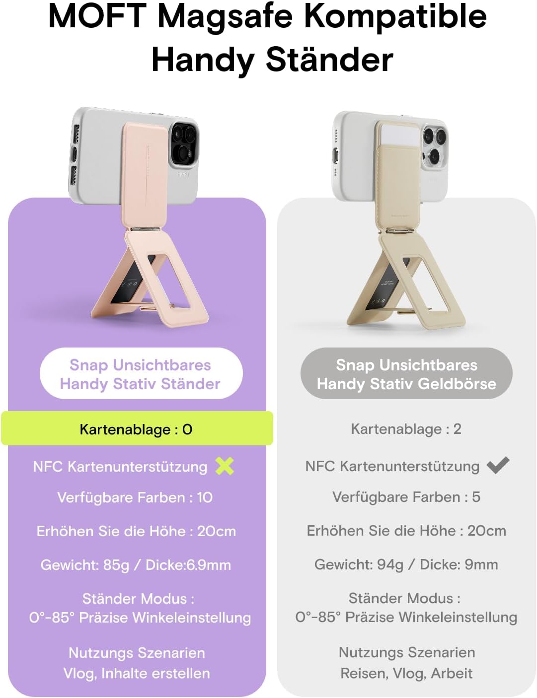 Magnetischer Handy-Ständer - sunny.side-Productions