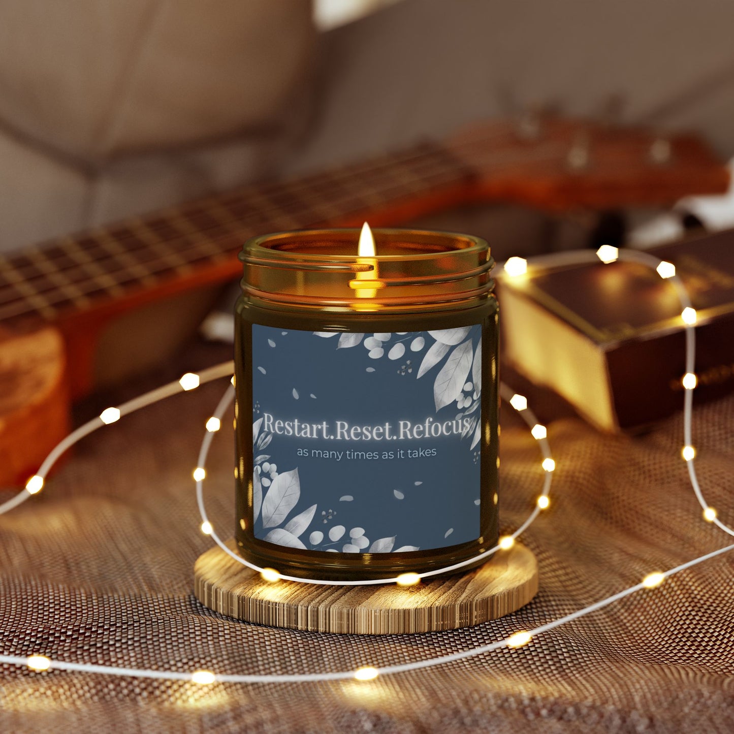 Quote Candle – Neustart - sunny.side-Productions