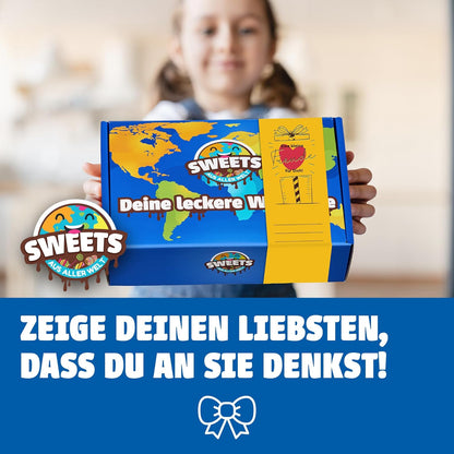 Asiatische Süßigkeiten Box - Japanische, Koreanische, Vietnamesische & mehr Süssigkeiten - Asiatische Snacks & Süßigkeiten aus aller Welt Box (XL)