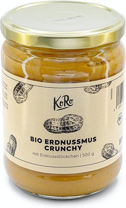 KoRo - Bio Crunchy Erdnussmus - 500 g