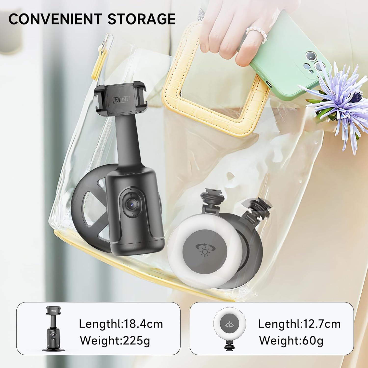 SelfieShow 360° Auto-Tracking Stativ - sunny.side-Productions