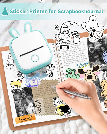 Kompakt, kreativ, kabellos – dein Mini-Thermodrucker - sunny.side-Productions