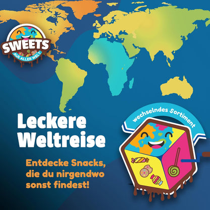 Asiatische Süßigkeiten Box - Japanische, Koreanische, Vietnamesische & mehr Süssigkeiten - Asiatische Snacks & Süßigkeiten aus aller Welt Box (XL)