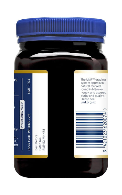Manuka Health - Manuka Honig MGO 400+ 500g, hergestellt und abgefüllt in Neuseeland mit zertifiziertem Methylglyoxal Gehalt, natürlicher Manuka Honig von der Manukapflanze, 100% Manuka, vegetarisch