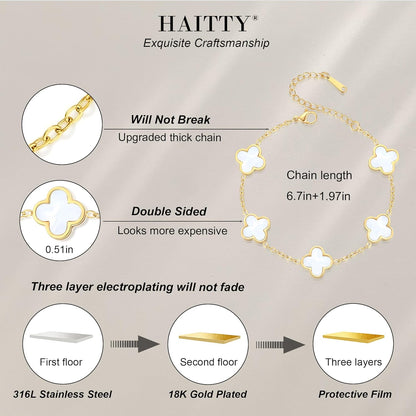 Stilvolles Glück- Armband-Set - sunny.side-Productions