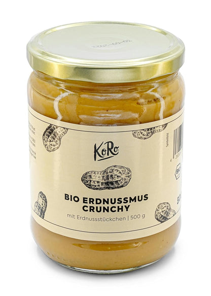 KoRo - Bio Crunchy Erdnussmus - 500 g