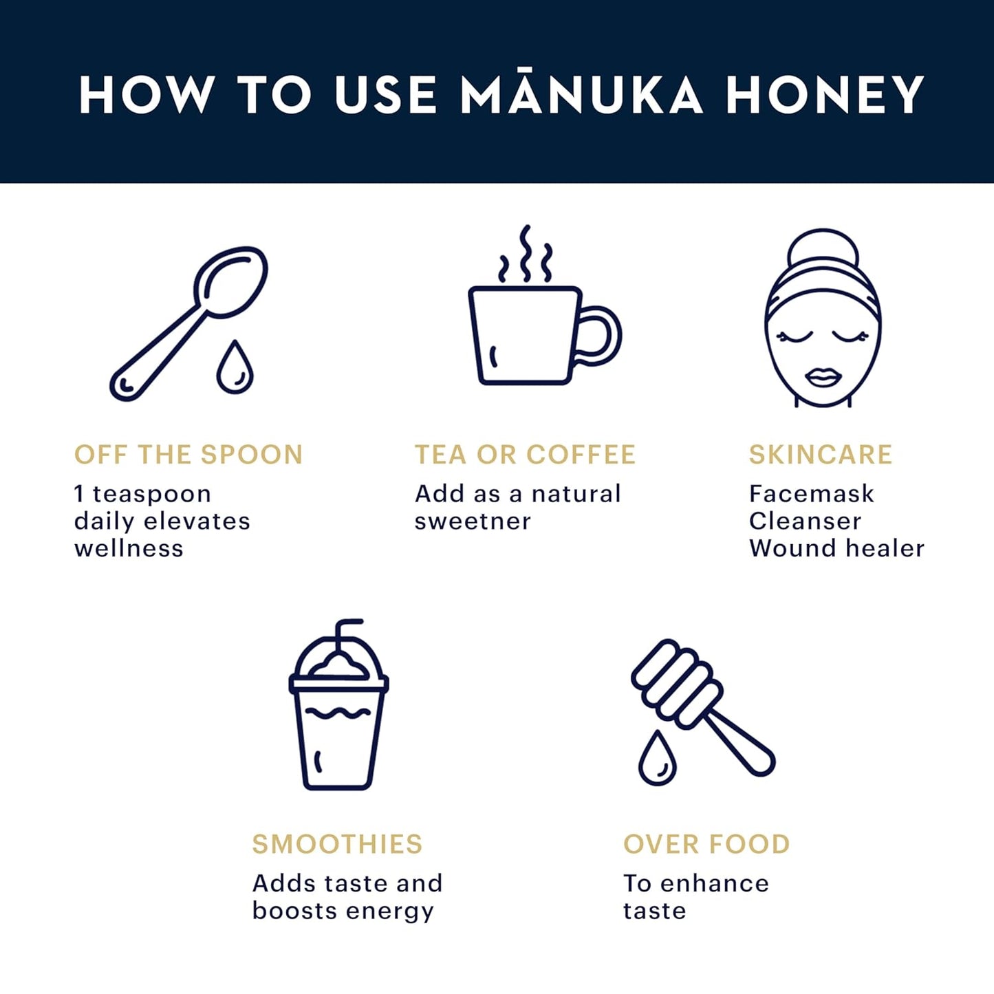 Manuka Health - Manuka Honig MGO 400+ 500g, hergestellt und abgefüllt in Neuseeland mit zertifiziertem Methylglyoxal Gehalt, natürlicher Manuka Honig von der Manukapflanze, 100% Manuka, vegetarisch