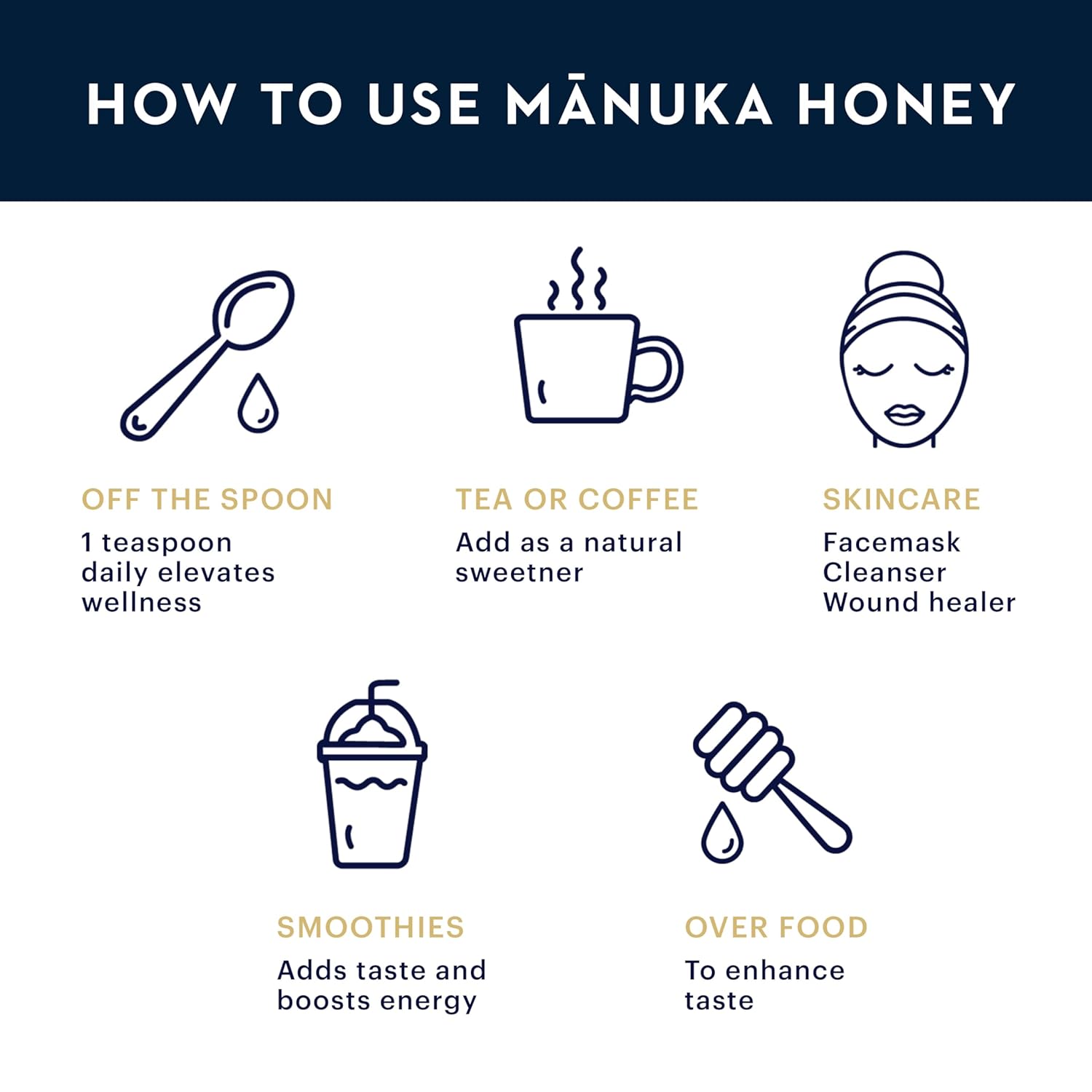 Manuka Health - Manuka Honig MGO 400+ 500g, hergestellt und abgefüllt in Neuseeland mit zertifiziertem Methylglyoxal Gehalt, natürlicher Manuka Honig von der Manukapflanze, 100% Manuka, vegetarisch