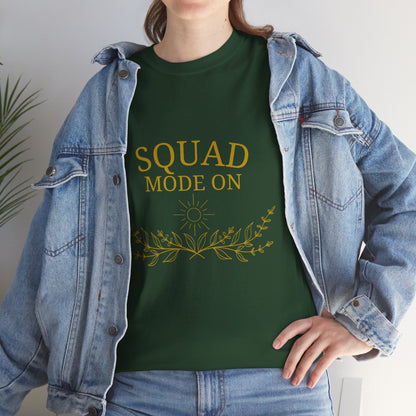 T-Shirt – Squad Mode On (Gold Edition)