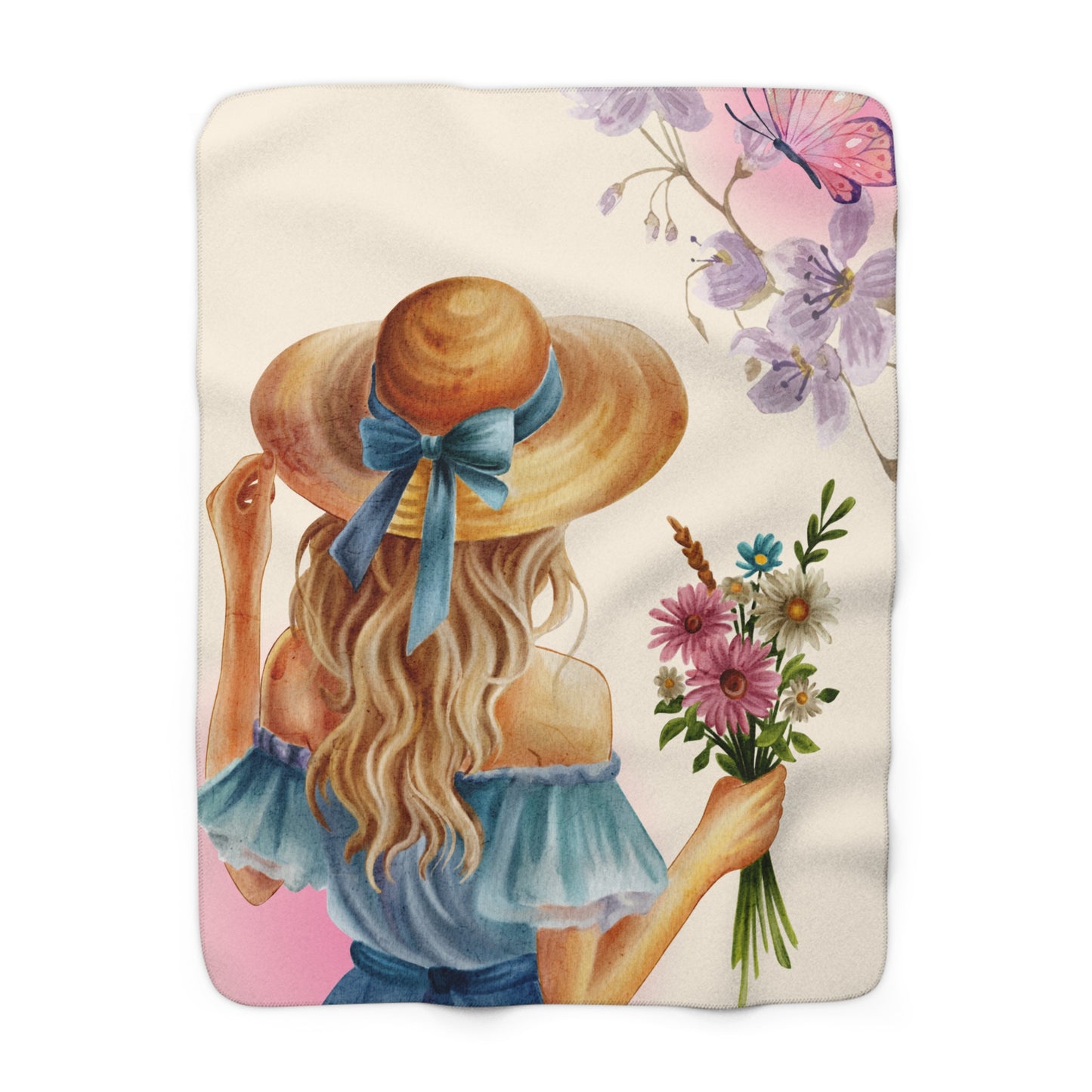 Deine Decke für achtsame Momente-Luxuriöse Fleece-Decke - sunny.side-Productions