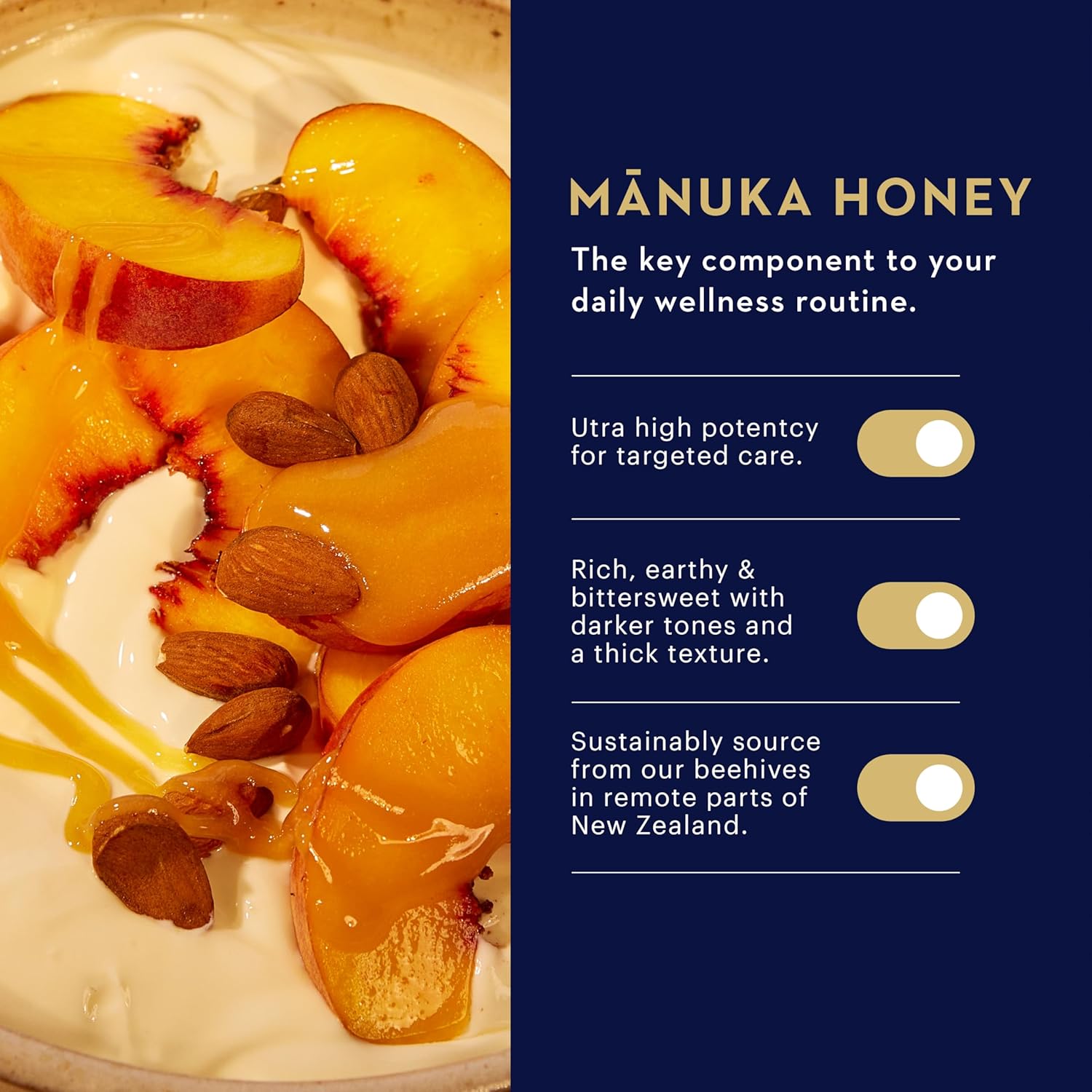 Manuka Health - Manuka Honig MGO 400+ 500g, hergestellt und abgefüllt in Neuseeland mit zertifiziertem Methylglyoxal Gehalt, natürlicher Manuka Honig von der Manukapflanze, 100% Manuka, vegetarisch