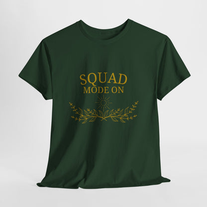 T-Shirt – Squad Mode On (Gold Edition)
